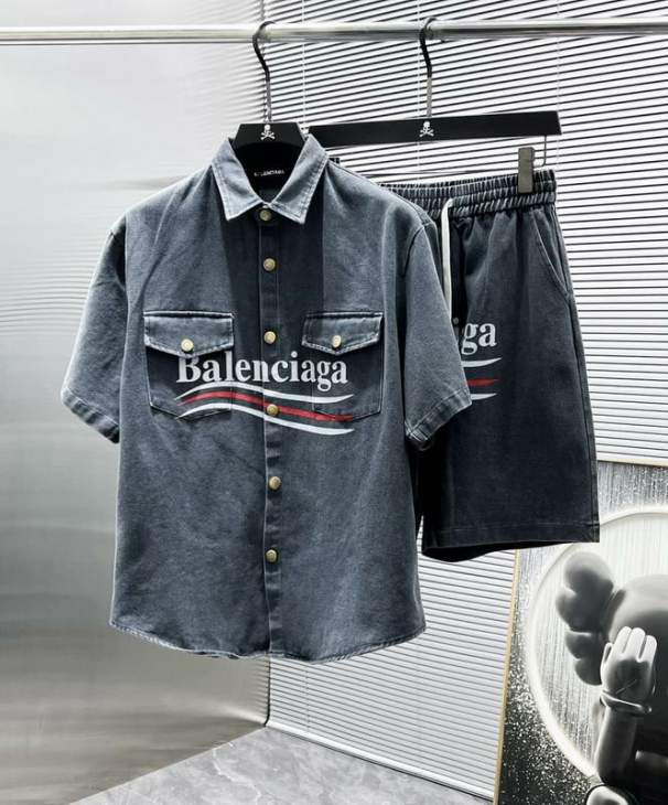 Picture of Balenciaga Shirt Pant Suits _SKUBalenciagaM-3XL12yr27519952
